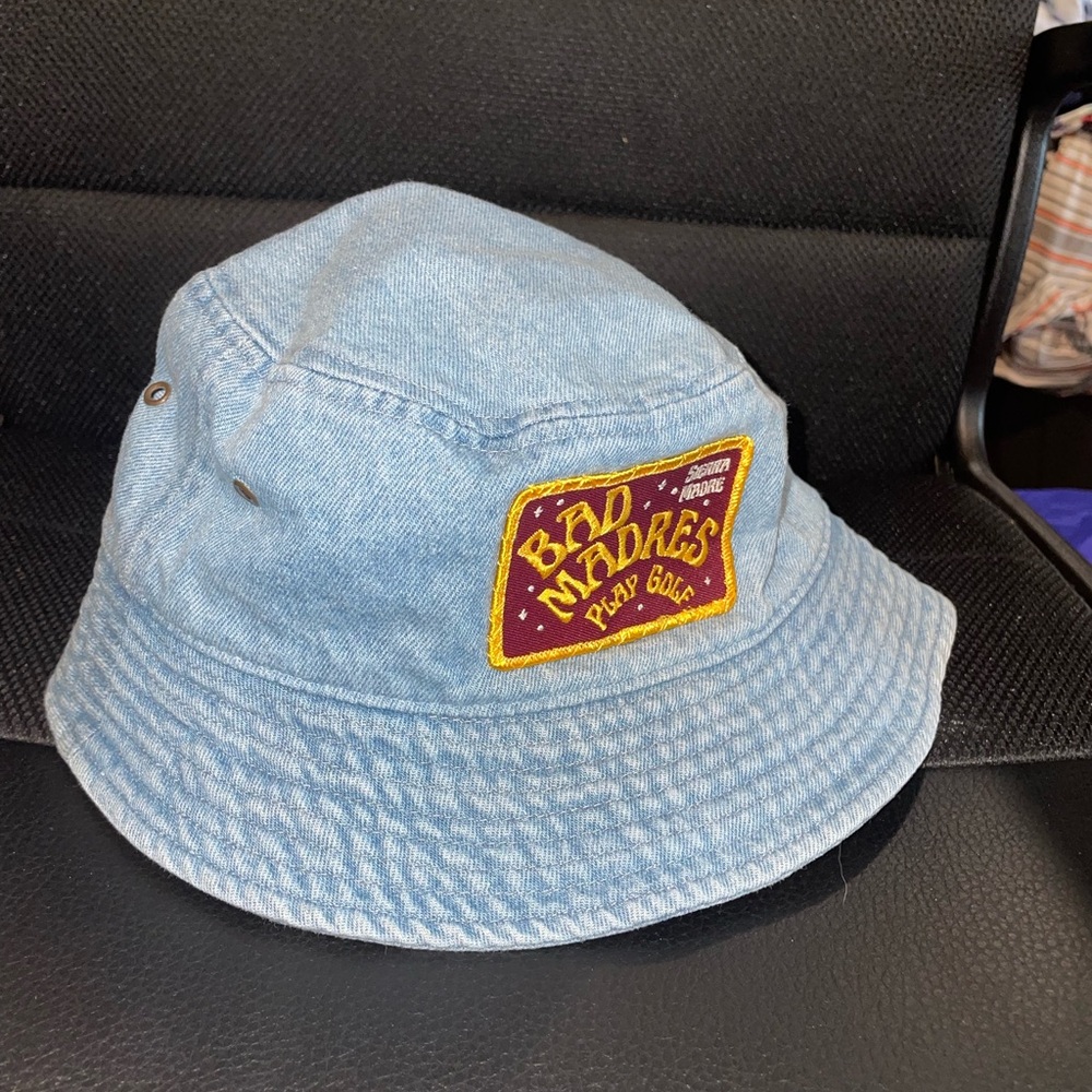 Bad Birdie Kids Light Blue Bucket Hat